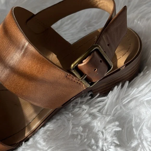 CityClassified 7.5 brown leather heel - Picture 4 of 6